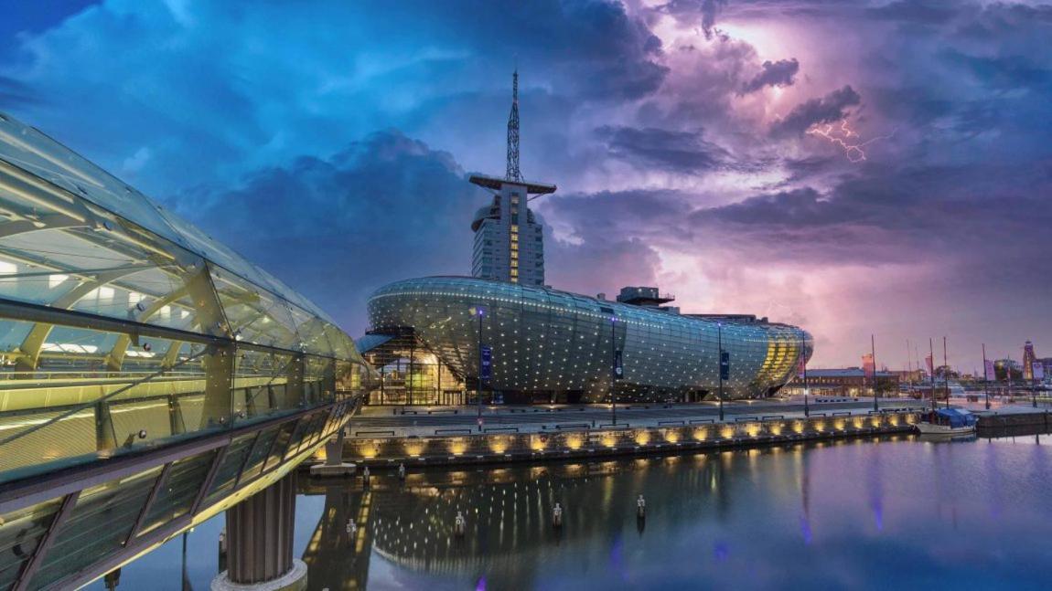Wohnung Am Fischereihafen Modern & Gemuetlich Bremerhaven Exteriör bild
